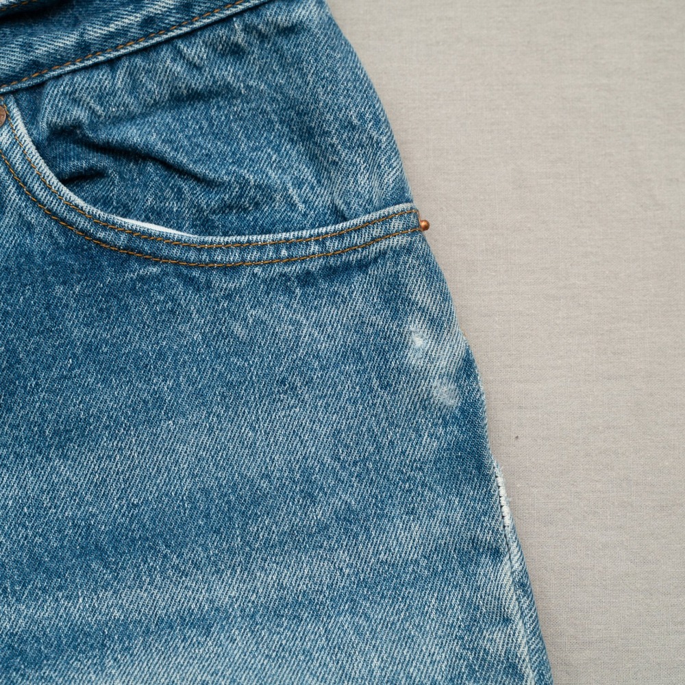 Vintage 70s 80s Womens Levis 501 Denim‎ Jeans 20501 0112 Size 15 30x33 - Picture 9 of 16